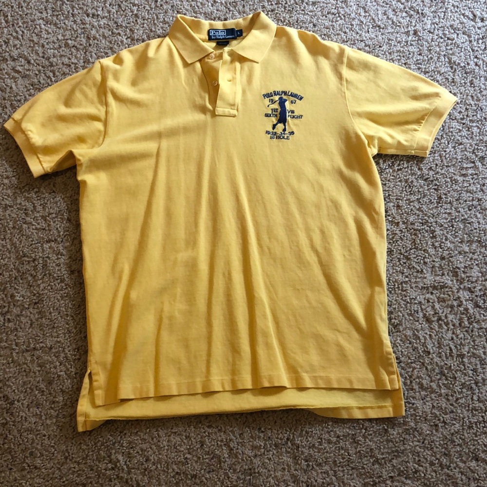 Polo by Ralph Lauren Yellow Polo